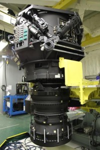 The Hyper-Suprime Camera, 3.3 tons in weight and approximately 3 m in height The Hyper-Suprime Camera, 3.3 tons in weight and approximately 3 m in height