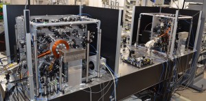? 2015 Hidetoshi Katori. An optical lattice clock developed by Professor Katori