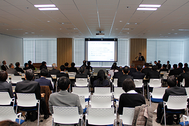 The symposium was attended by many people