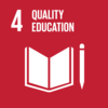 Decent work and economic growth Quality education